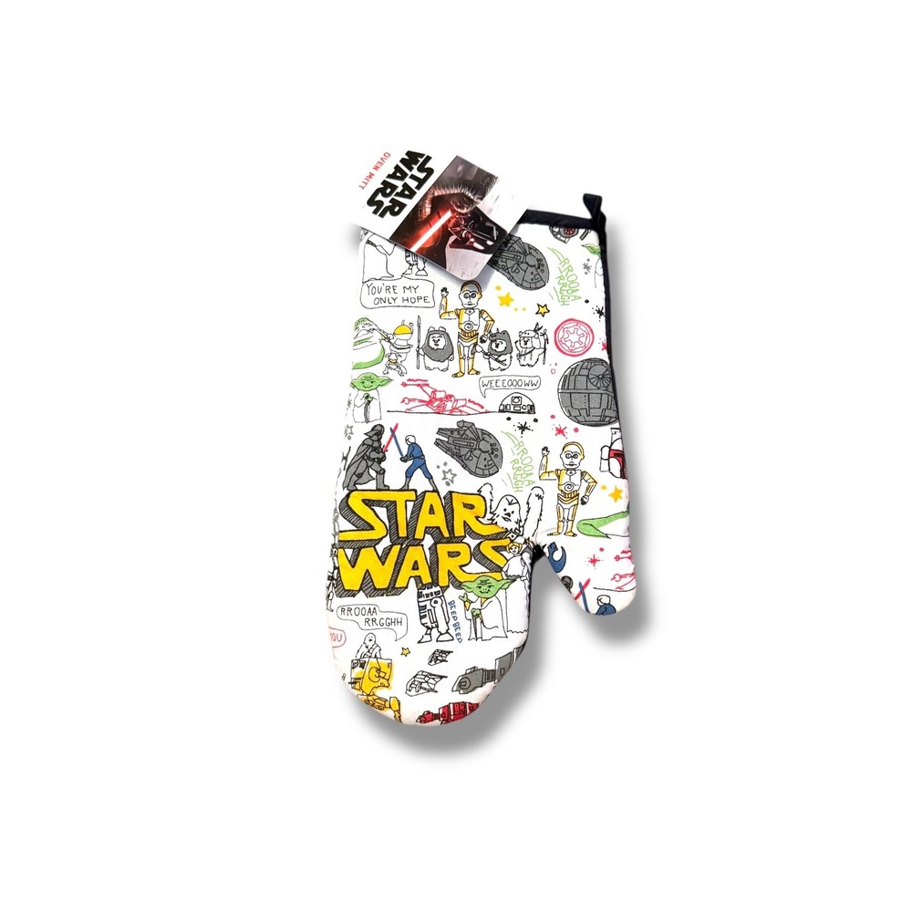 Star Wars NWT Oven Mitt Adult Size Kitchen‎ Glove Cooking Gift Disney